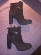 GEOX ocieplane botki skóra jak nowe rozm. 37