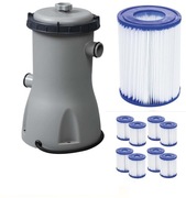 pompa basenowa oraz 9 filtrów