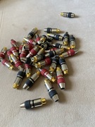 GNIAZDO RCA 2X GNIAZDO RCA NA PRZWEWÓD