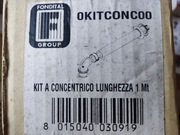 Zestaw współosiowy 100/60 1,00 m Fondital