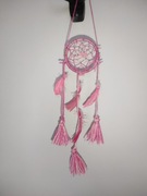 Łapacz snów makrama na okno do samochodu