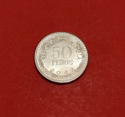 Moneta 50 peso 2012, Kolumbia