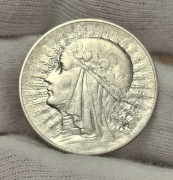 Moneta 5 zł  Polonia - Głowa Kobiety z 1933 r