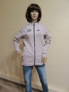 NIKE Chelsea bluza damska na zamek pudrowy róż _ S/M