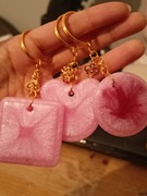 3 Brylok razem.  stylowy, eleganckie , rękodzieło 