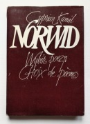 Wybór poezji - Choix de poemes - Cyprian Kamil Norwid