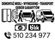 Demontaż transport odbiór mebli odbiór gabarytów - kompleksowo! 