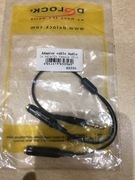 Delock 65356 1 jack / 2 gniazdka