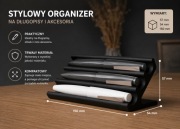 Organizer na długopisy stojak biurkowy 3D nowoczesny design