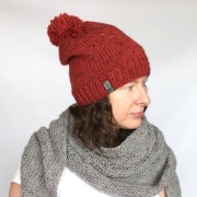 CZAPKA POMPON NASZYWKA JAKOŚĆ PROMOCJA