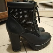 Buty na obcasie r.36-37 40zł