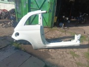 Błotnik prawy tył z progiem Fiat 500 2012r.