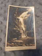 szklarska poręba wodospad kamieńczyka korpal pocztówka karta nr 650