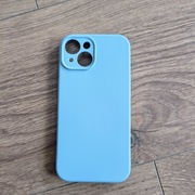 Etui pokrowiec futerał case iPhone 15 niebieskie błękitne 