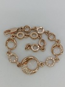 Pozłacana bransoletka