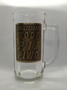 Kufel do piwa 0,33 ze smiesznym napisem