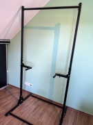 Drążek stacjonarny do podciągania poręcze dipów regulacja 232cm Polska Stal
