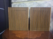 Unikatowe Kolumny Vintage BLAUPUNKT 6184/01x Drewniane Lamele 60s/70s