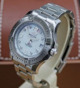 Breitling Clot 36 MOP Quartz Steel Ladies Luxury