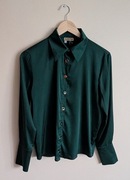 Elegancka, ciemnozielona koszula Marina 36[S]