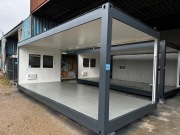 RAMA PAWILONU 3 x 7,3 pod budowę kontenerów biurowych lub mieszkalnych