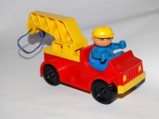 Lego Duplo 2636 laweta pomoc drogowa UNIKAT