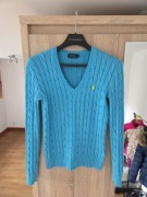 Sweter Ralph Lauren warkocz 