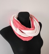 Komin tunel szal dwukolorowy 