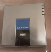 Adapter VoIP Linksys PAP2T 2x RJ11 NOWY Bramka SIP 