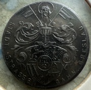 10 Pf Wrocław ŻETON TRAMWAJOWY (Breslau) STRASSENBAHN  Fe