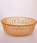 **miodowa MISA patera Depression glass Jeannette 1936+