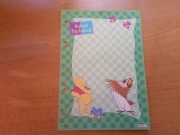 Karteczki do segregatora kartka A5 do albumu Kubuś Puchatek Disney 