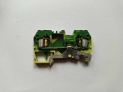 WAGO Złączka 2przewodowa 6mm2 żółtozielona 282-907