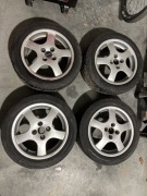 Felgi Borbet KBA 44682 15x7 opony uniroyal letnie Rainsport