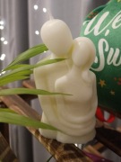 Świeca sojowa zakochanej pary