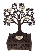 Pudełko na herbatę dla babci i dziadka, z zawartością, prezent 