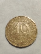 10 centymów, Francja. 1968 r. (17)