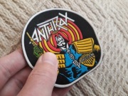 naszywka Anthrax Judge Dredd thrash heavy death metal rock PRL odznaka
