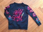 House bluza napisy czarna Xs/34