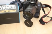CANON 700D + GRIP + 2 BATERIE + OBIEKTYW 