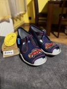 Kapcie Befado z odkrytymi palcami oddycha auta samochody r. 22 zdrowa stopa