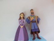 2mini figurki z bajki zaplątani