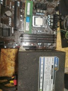 Zestaw podzespołów komputerowych - sprawny używany