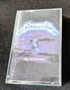 Kultowa kaseta magnetofonowa Metallica – Ride The Lightning wydanie 1984