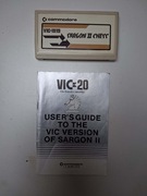 Oryginalny kardridż na commodore vic-20 z manualem