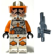 Lego Star Wars sw1233 figurka Clone Trooper Commander Cody + broń NOWA
