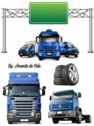 Wydruk cukrowy A4 włoski papier Modecor kierowca tir 