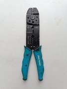 Zaciskarka/Szczypce Biltema do konektorów i ściągania izolacji