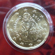 SAN MARINO 2011 20 CENTÓW UNC !!!!!!!!!!