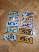 Mini Tablica Tablice USA rejestracyjne Wheaties Arizona Maryland New York